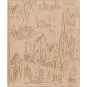 Визитница настольная на 256 визиток Комус,ПВХ, бежевый ,2376-115 Визитница настольная на 256 визиток Комус,ПВХ, бежевый ,2376-115