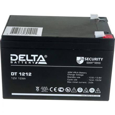 Батарея для ИБП Delta DT 1212 12В/12, F2 (151x98x95мм)