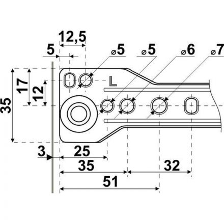 Направляющие УЗК_ StahlBuro роликовые 450/0,8 мм белый копмл-2 шт