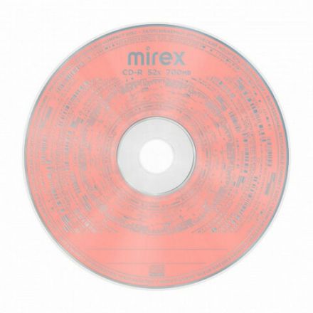 Диск CD-R MIREX Random Color, 700 Мб, 48x, Cake Box (упаковка на шпиле), КОМПЛЕКТ 50 шт., цветные, UL120009A8B