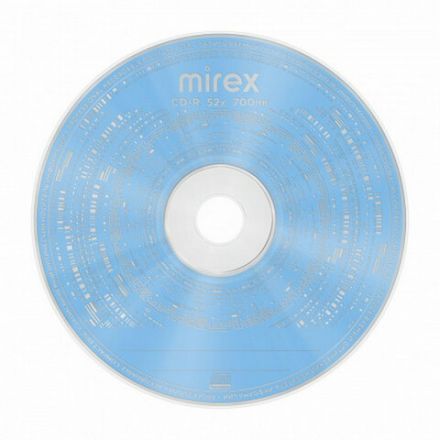 Диск CD-R MIREX Random Color, 700 Мб, 48x, Cake Box (упаковка на шпиле), КОМПЛЕКТ 50 шт., цветные, UL120009A8B