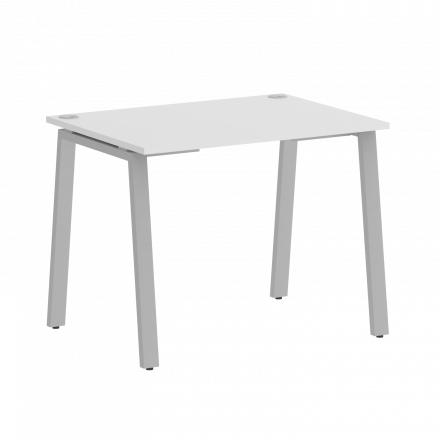 Home Office Стол письменный VR.SP-3-98.A Белый/Серый металл 980*720*750