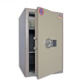 Сейф взломостойкий Valberg ASK Карат-67 TEL коричневый с трейзером (электронный замок)