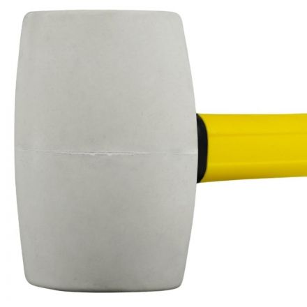 Киянка 450 г. белая, фиберглассовая рукоятка, BERGER BG1526