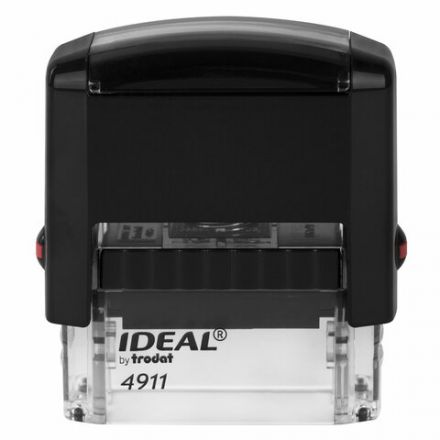 Штамп стандартный "ВХОД №", оттиск 38 х 14 мм, синий, TRODAT IDEAL 4911 DB - 1.22, 161488