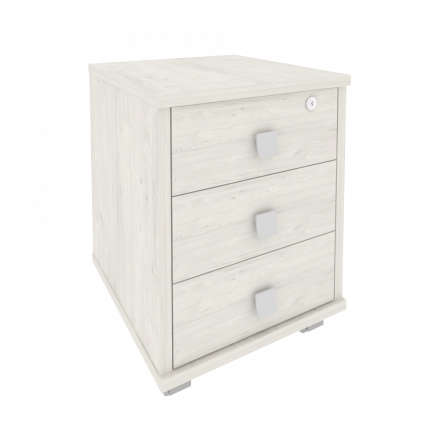 Style Тумба подкатная 3 ящ. с фолдингом Л.ТМ-3F Дуб наварра 420*450*563 Style Тумба подкатная 3 ящ. с фолдингом Л.ТМ-3F Дуб наварра 420*450*563