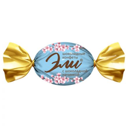 Конфеты шоколадные Эли молочно-шоколадные , 1кг