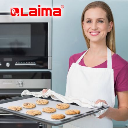 Бумага для выпечки силиконизированная, пергамент 38 см х 50 м, цвет белый, LAIMA, CH, 609586