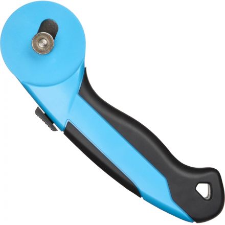 Нож раскройный TOPFORT роликовый, 45мм лезвие,ABS+TPR