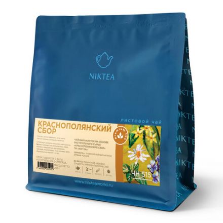 Чай листовой NIKTEA "Краснополянский сбор" травяной, 200 г, TNIKTE-GP0012 Чай листовой NIKTEA "Краснополянский сбор" травяной, 200 г, TNIKTE-GP0012