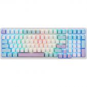 Клавиатура Acer OKW304 механич. USB Multimedia/gamer/LED (ZL.KBDCC.01V)бел