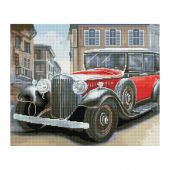 Алмазная мозаика ТРИ СОВЫ "Ретроавтомобиль", 40*50см, холст, картонная коробка с пластиковой ручкой Алмазная мозаика ТРИ СОВЫ "Ретроавтомобиль", 40*50см, холст, картонная коробка с пластиковой ручкой