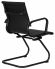 Офисное кресло для посетителей DOBRIN CODY BLACK, чёрный