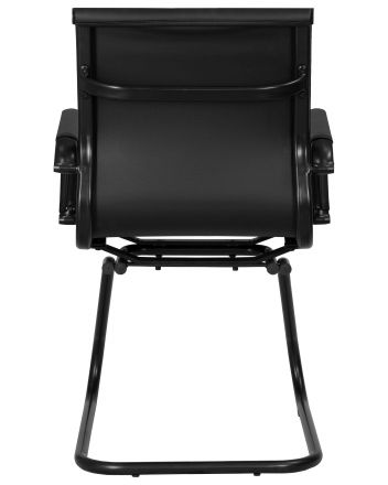 Офисное кресло для посетителей DOBRIN CODY BLACK, чёрный