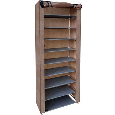 Стойка для обуви LS_Helex Home W-07-1, коричневая