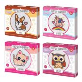 Набор для вышивания, с пяльцами, АССОРТИ, 10КОР