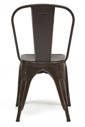 Стул LOFT CHAIR (mod. 012) / 1 шт. в упаковке металл, 45*35*85см, коричневый/brown vintage
