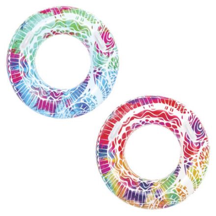 Надувной круг для плавания "Лето" диаметр 91 см, от 10 лет, до 80 кг, АССОРТИ, BESTWAY, 36084