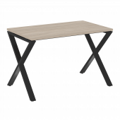Loft Стол рабочий VR.L-SRX-2.7 Дуб аттик/Чёрный металл 1180*720*750