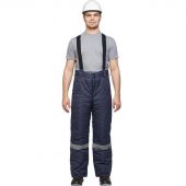 Брюки рабочие зимние муж. з28-БР син (р.48-50)170-176