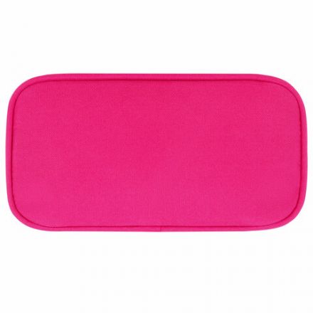 Пенал-косметичка BRAUBERG, 1 отделение, органайзер, полиэстер, 22х11,5x6 см, розовый, 272310