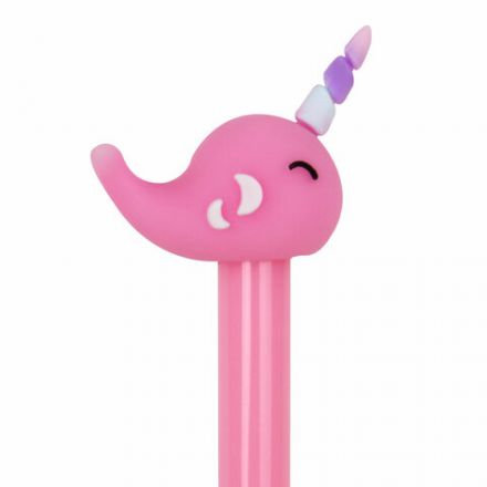 Ручка с топпером шариковая ЮНЛАНДИЯ "Кит-Единорог", корпус ассорти, СИНЯЯ, пишущий узел 0,7 мм, 143783 Ручка с топпером шариковая ЮНЛАНДИЯ "Кит-Единорог", корпус ассорти, СИНЯЯ, пишущий узел 0,7 мм, 143783