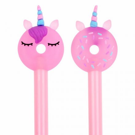 Ручка с топпером шариковая ЮНЛАНДИЯ "Единорог-пончик", корпус ассорти, СИНЯЯ, пишущий узел 0,7 мм, 143803 Ручка с топпером шариковая ЮНЛАНДИЯ "Единорог-пончик", корпус ассорти, СИНЯЯ, пишущий узел 0,7 мм, 143803