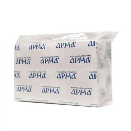 Перевяз. ср-ва Лейкопластырь,19х72мм полимер.прозрач.ПЭ,100 шт/уп,АРМА
