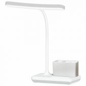 Настольная лампа светильник беспроводная SONNEN PT-301, органайзер, USB, LED, 4 Вт, 3 режима, 238778