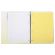Тетрадь на кольцах БОЛЬШАЯ 305х235 мм А4, 120 л., пластик, с разделителями, BRAUBERG, Желтый, 404624