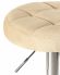 Табурет барный DOBRIN BRUNO, бежевый велюр (MJ9-10)
