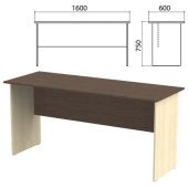 Стол письменный "Канц", 1600х600х750 мм, цвет венге/дуб молочный (КОМПЛЕКТ)