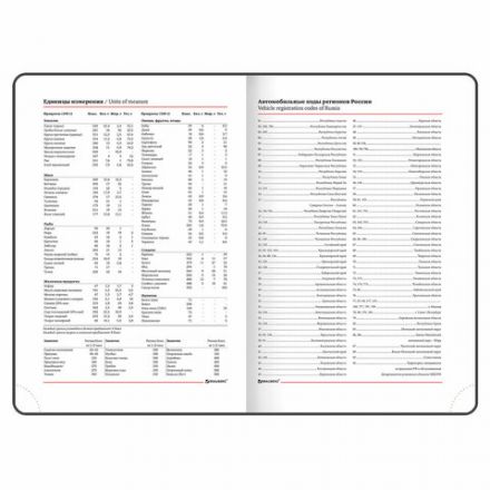 Ежедневник недатированный B6 (127х186 мм), BRAUBERG VISTA, под кожу, твердый, 136 л., "Avocado", 112112