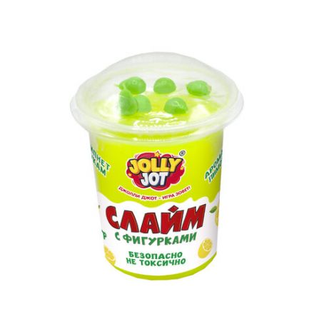 Слайм с фигурками, вкусняшки, 200 гр, АССОРТИ 6 видов, JOLLY JOT, 666668