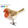 Игрушка НГ на прищепке Птичка L8 W5 H8см,4в.,719816 Игрушка НГ на прищепке Птичка L8 W5 H8см,4в.,719816