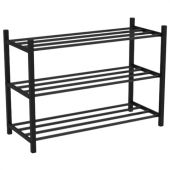 Полка для обуви BRABIX "SMART SR-007", 710х285х498 мм, ЛОФТ, 3 полки, металл, чёрная, 701980 Полка для обуви BRABIX "SMART SR-007", 710х285х498 мм, ЛОФТ, 3 полки, металл, чёрная, 701980