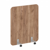 R-line Перегородка на металлических опорах, на роликах DP.R-100-120 Дуб табак/Серый металл 1000*18*1200 R-line Перегородка на металлических опорах, на роликах DP.R-100-120 Дуб табак/Серый металл 1000*18*1200