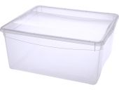 Ящик 400х335х170 18 л. "Кристал"  прозрачный