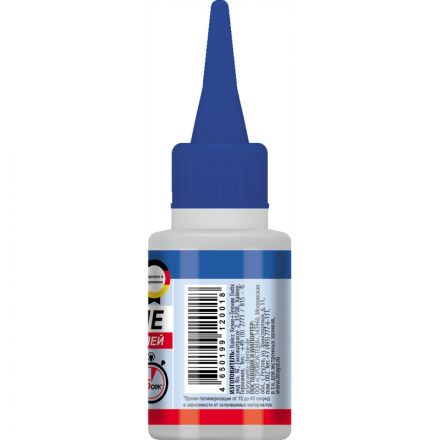 Клей цианоакрилатный секундный COSMO LINE 20гр CA-500.390-(20)