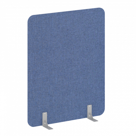 R-line soft Перегородки на металлических опорах на фетровых подпятниках AP.F-120-150 Romeo 11/Серый металл 1200*18*1500