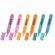 Набор текстовыделителей 6 ПАСТЕЛЬНЫХ ЦВЕТОВ, АССОРТИ, STAFF College "STICK PASTEL", линия письма 1-4 мм, скошенный наконечник, 152532