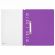 Скоросшиватель пластиковый с перфорацией BRAUBERG EXTRA, А4, 140/180 мкм, фиолетовый, 272897