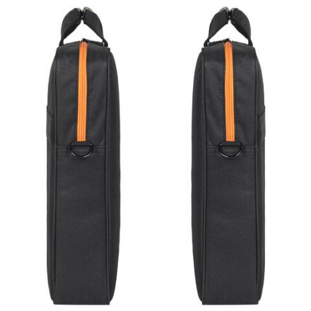 Сумка портфель BRAUBERG OFFICE с отделением для ноутбука 17,3", черная, 34х44х6 см, 270826