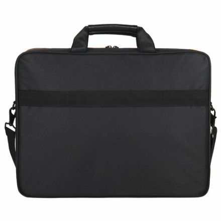 Сумка портфель BRAUBERG OFFICE с отделением для ноутбука 17,3", черная, 34х44х6 см, 270826