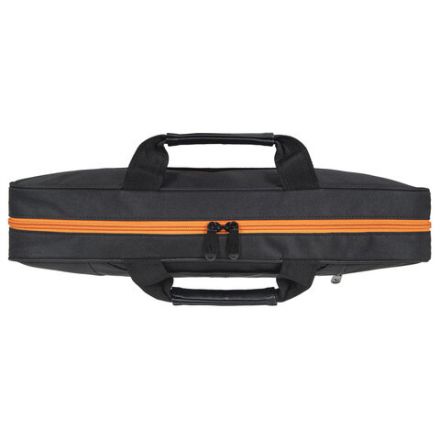 Сумка портфель BRAUBERG OFFICE с отделением для ноутбука 17,3", черная, 34х44х6 см, 270826