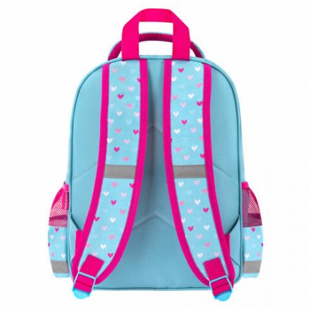 Рюкзак ПИФАГОР SCHOOL, 1 отделение, 3 кармана, "Pretty bunny", 38x28х14 см, 273168