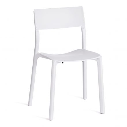 Стул Tetchair LENTO (mod. 43) пластик, 43 х 49 х 77 см, White (Белый) 1 Стул Tetchair LENTO (mod. 43) пластик, 43 х 49 х 77 см, White (Белый) 1