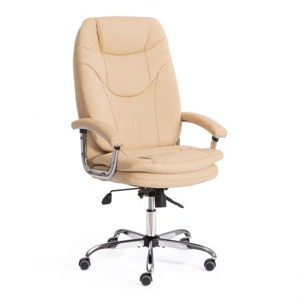 Кресло Tetchair SOFTY LUX , кож/зам, бежевый, 36-34 Кресло Tetchair SOFTY LUX , кож/зам, бежевый, 36-34