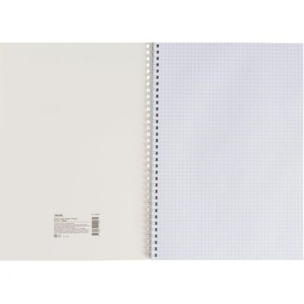 Тетрадь общая Attache Cristal,80л,клет,А4,спир,обл.мел.карт