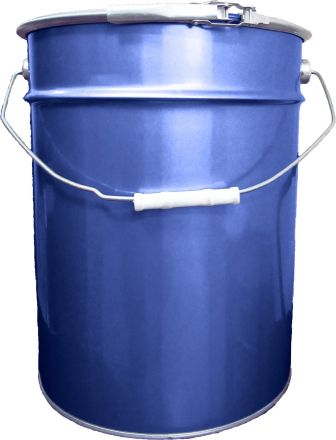 Ведро металл 20л. крышка-обруч синий Ведро металл 20л. крышка-обруч синий